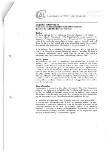 2019 Audit Report